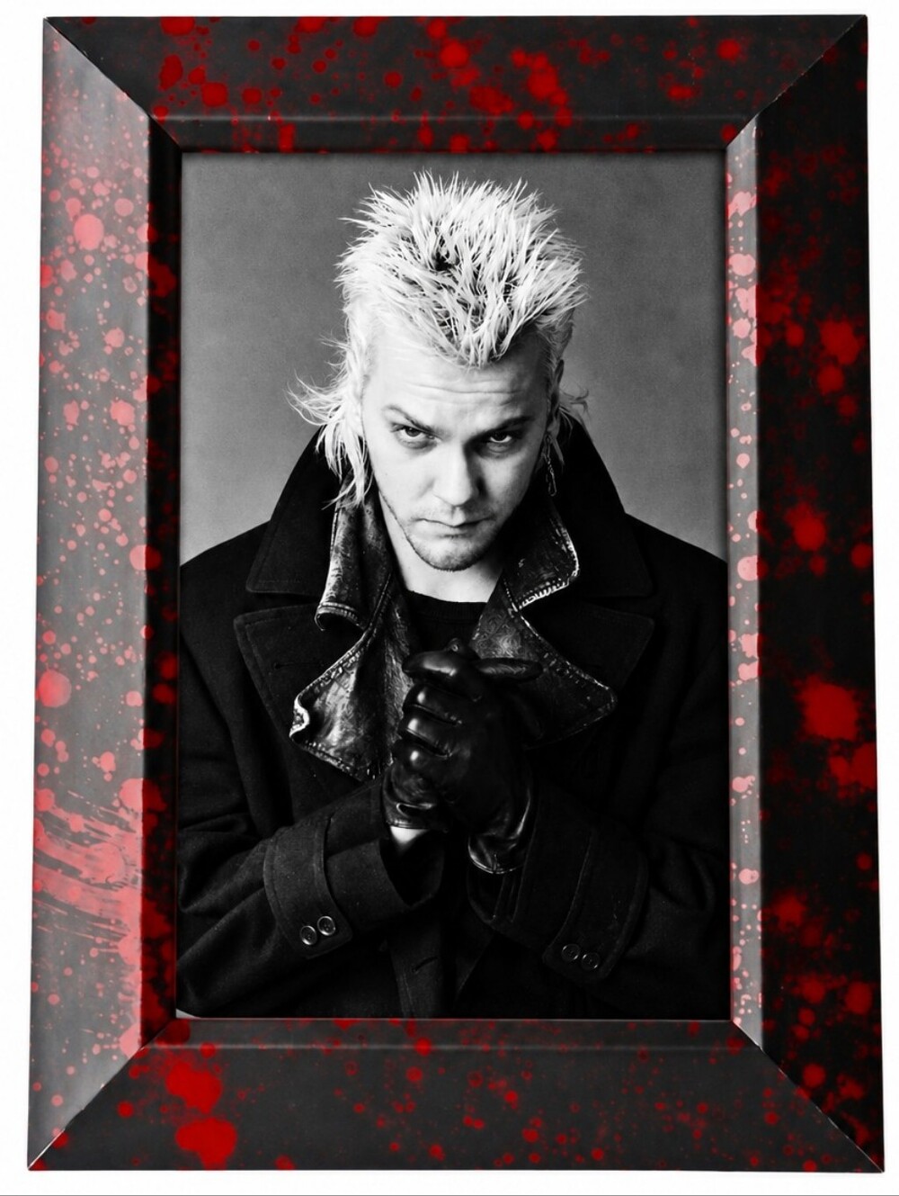 Vintage Horror Bloody Halloween The lost boys vampire 80s Teen Framed Art Print